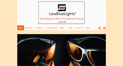 Desktop Screenshot of lowbluelights.com